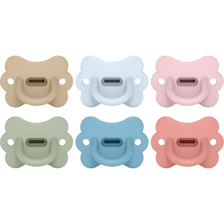 Suavinex Chupete Butterfly Tetina Fisiológica Xs Pro 0-6m Silicone Chupete de silicona reversible con cuello más fino y ancho minimiza adhesión de pelusas y partículas de suciedad 1 ud