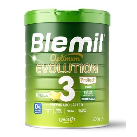 Blemil Optimum Evolution 3 Preparado Lácteo Leche De Crecimiento Leche en polvo favorece el crecimiento a partir del primer año 800 gr