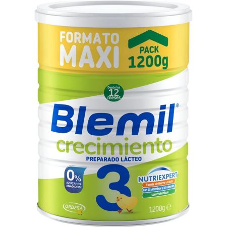 Blemil Plus Crecimiento 3 Preparado Lácteo Leche De Crecimiento Leche en polvo con fuente importante de nutrientes a partir de los 12 meses