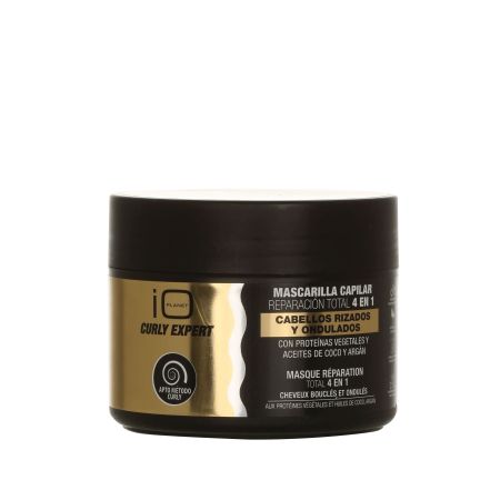 Io Planet Curly Expert Mascarilla Capilar 4 En 1 Mascarilla reparación total antiencrespamiento cabelllos rizados y ondulados 300 ml