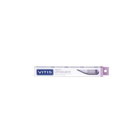 Vitis Cepillo Dental Ultrasuave Cepillo de dientes cabezal normal de dureza ultra suave 2 uds