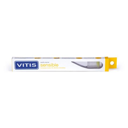 Vitis Sensible Cepillo Dental Cepillo de dientes para una limpieza suave de dientes sensibles