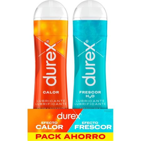 Durex Efecto Calor Efecto Frío Pack Ahorro Set de lubricación para él y para ella para un momento íntimo de diversión