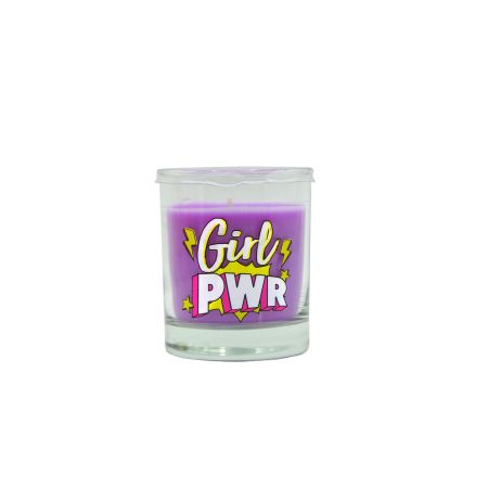 Vela Vela Girl Pwr Vela de cera vegetal perfumada con aroma a frutos silvestres 140 gr