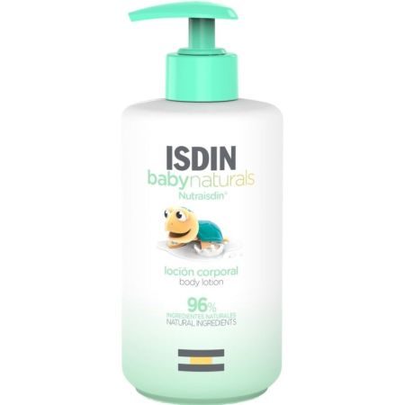 Isdin Babynaturals Loción Corporal Loción corporal hidratación protección y efecto relajante con un 96% de ingredientes naturales