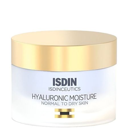 Isdin Isdinceutics Prevent Hyaluronic Moisture Normal To Dry Skin Crema rápida absorción ayuda previene y reduce signos de la edad con ácido hialurónico 50 ml