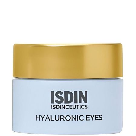 Isdin Isdinceutics Prevent Hyaluronic Eyes Gel Contorno de ojos antiedad hidrata y elimina hinchazón signos de fatiga y arrugas 15 gr