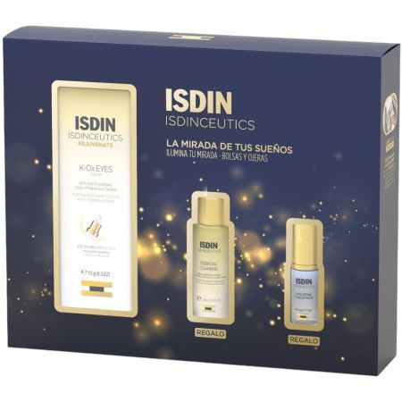 Isdin Isdinceutics Rejuvenate K-Ok Eyes Cream Estuche Contorno de ojos reduce las bolsas aclara el color de las ojeras y restaura la elasticidad 15 ml