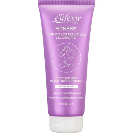 Elifexir Gel Remodelador Fitness Gel remodelador estiliza define y tonifica potenciando los resultados del deporte 200 ml