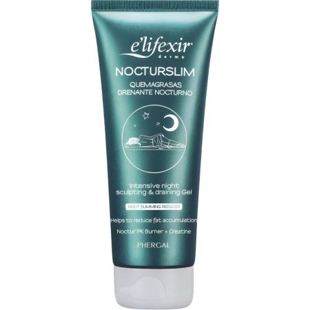 Elifexir Gel Quemagrasas Nocturslim Gel quemagrasas de noche rápida absorción drenante y anticelulítico 200 ml