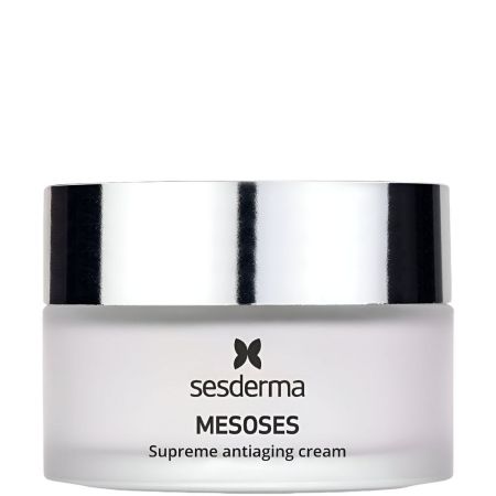 Sesderma Mesoses Crema Antienvejecimiento Suprema Crema antienvejecimiento rellena arrugas y difumina líneas y surcos aportando firmeza y luminosidad 50 ml