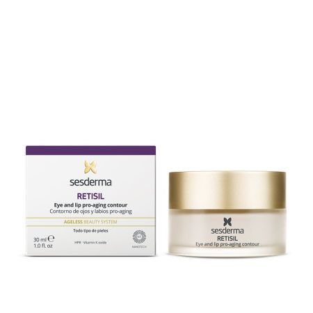 Sesderma Retisil Eye And Lip Pro-Aging Contour Crema facial reduce arrugas y líneas de expresión del contorno de los ojos y labios 50 ml