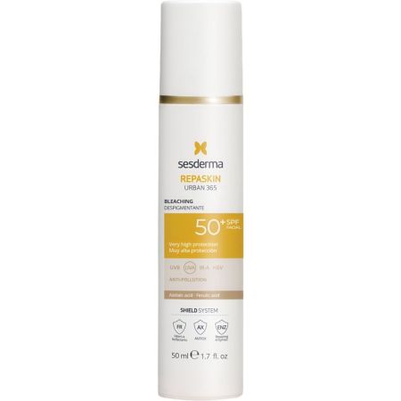 Sesderma Repaskin Urban 365 Despigmentante Spf 50+ Protector solar facial despigmentante unifica el tono y reduce formación de manchas 50 ml