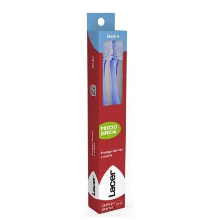 Lacer Medio Cepillo Dental Pack regalo para cuidado dental se adapta perfectamente a espacios interdentales