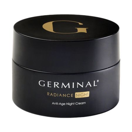 Germinal Radiance Night Anti-Age Night Cream Crema de noche antiedad efecto buena cara aporta firmeza y elasticidad 50 ml