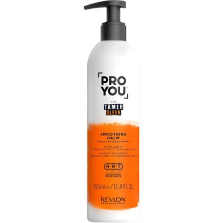 Revlon Professional Pro You The Tamer Smoothing Balm Bálsamo suavizante limpia y auda a controlar el frizz ofreciendo brillo para cabello encrespado y rebelde 350 ml