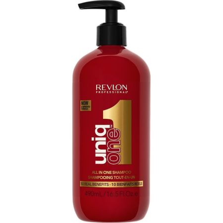 Revlon Professional Uniq One Champú ofrece suavidad y control del encrespamiento con resultados profesionales 490 ml