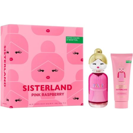 Benetton Sisterland Pink Raspberry Estuche Eau de toilette para mujer 80 ml