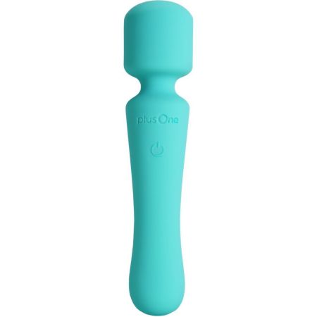 Plus One Vibrador Vibrating Wand Vibrador masaje clásico multifuncional y redondeado ofrece potentes vibraciones