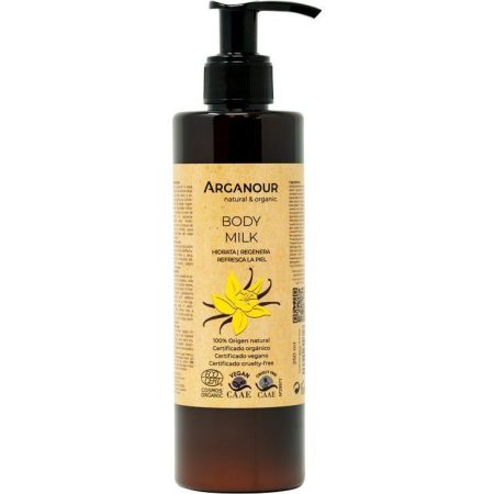 Arganour Body Milk Loción corporal hidrata y suaviza 100% natural 250 ml