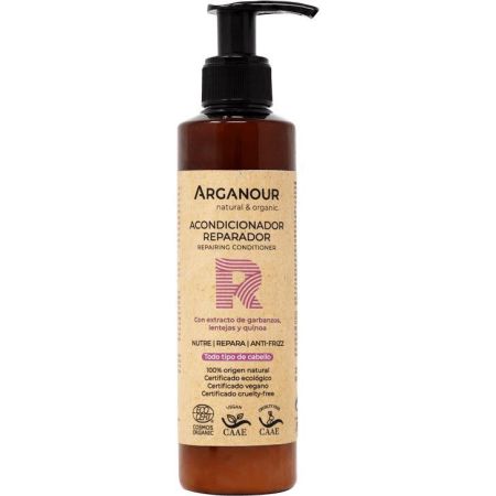 Arganour Acondicionador Reparador Acondicionador hidrata protege y acondiciona la fibra capilar sin apelmazar 200 ml