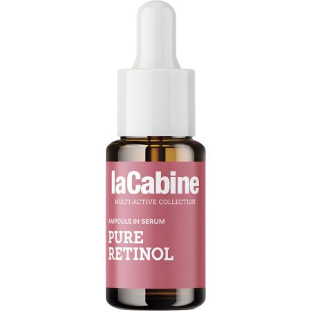 Lacabine Multi-Active Pure Retinol Ampoule In Serum Sérum concentrado mejora la textura de la piel suavizando arrugas y unificando el tono 10 ml