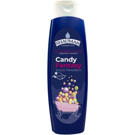 Shaumar Candy Fantasy Gel De Baño Y Ducha Gel de ducha con intenso y agradable aroma aportándo cuidado y frescor 750 ml