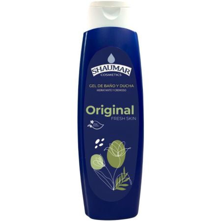 Shaumar Original Gel De Baño Y Ducha Gel de ducha con intenso y agradable aroma aportándo cuidado y frescor 750 ml