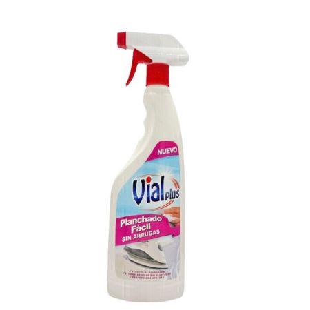 Vialplus Planchado Fácil Sin Arrugas Spray de planchado elimina arrugas ofreciendo apresto al instante y ropa perfumada 750 ml