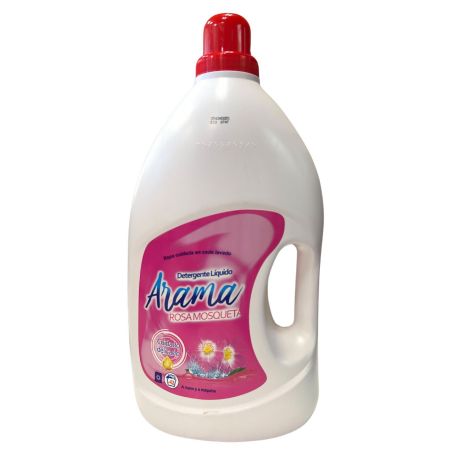 Arama Rosa Mosqueta Detergente Líquido Detergente líquido limpia con agradable aroma +42 lavados 3000 ml