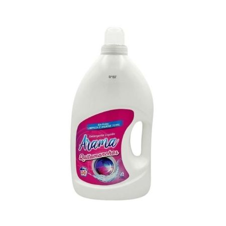 Arama Detergente Líquido Quitamanchas Detergente líquido concentrado elimina manchas y protege el color 50 lavados 3000 ml