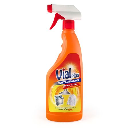 Vialplus Quitagrasas Eficacia Total Quitagrasas profesional elimina sin esfuerzo la grasa y suciedad 750 ml