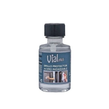 Vialplus Brillo Protector Acero Inoxidable Abrillantador de acero inoxidable rápido y cómodo de utilizar 125 ml