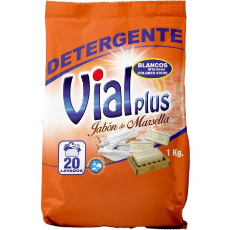 Vialplus Jabón De Marsella Detergente Detergente en polvo con ingredientes naturales ofrece limpieza profunda y fragancia fresca