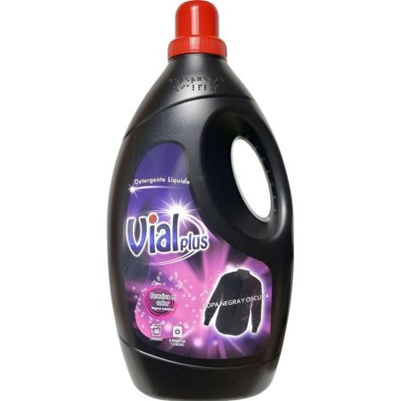 Vialplus Ropa Negra Y Oscura Detergente Líquido Detergente líquido para ropa negra y oscura 50 lavados 3000 ml