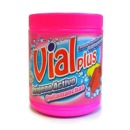 Vialplus Oxígeno Activo Quitamanchas Quitamanchas en polvo para la ropa sin lejía 1000 gr