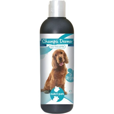 Nutri-Pet Champú Dermo Champú de uso frecuente para perros protege y conserva la hidratación 500 ml