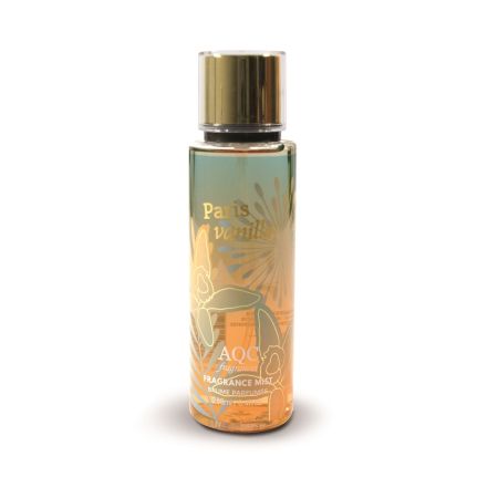 Aqc Fragances Paris Vainilla Fragance Mist Body mist ligero y refrescante con dulce fragancia a vainilla 200 ml