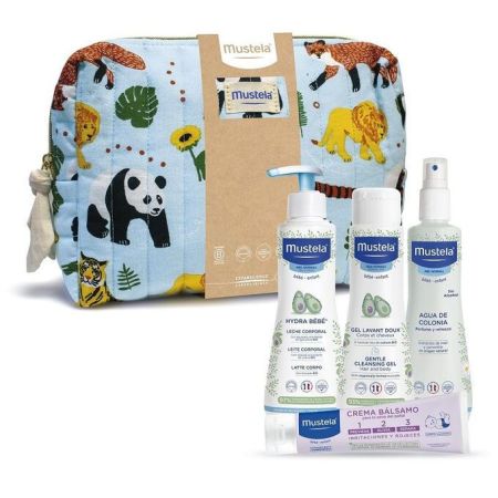 Mustela Jungla Neceser Set de cosmética de bebé con productos imprescindibles para su cuidado