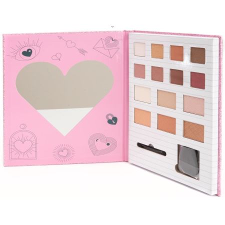 Markant Eyeshadow Paleta Paleta de sombras de ojos mate para una mirada impactante y acabado lujoso shimmer y mate 14 tonos