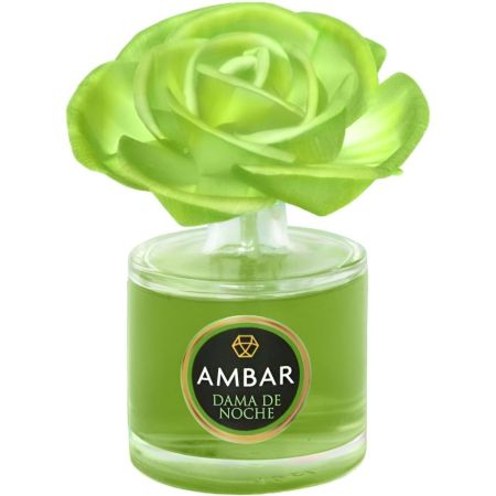 Ambar Dama De Noche Flor Perfumada Flor perfumada para hogar 0% alcohol +60 días de duración 75 ml