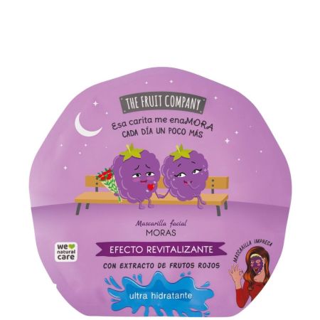 The Fruit Company Ultra Hidratante Mascarilla Facial Mascarilla facial efecto antiedad con ácido hialurónico