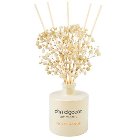 Don Algodon Ambients Flor De Azahar Perfumador Mikado Edición Floral Ambientador mikado para hogar con agradable fragancia hasta 60 días de duración 60 ml