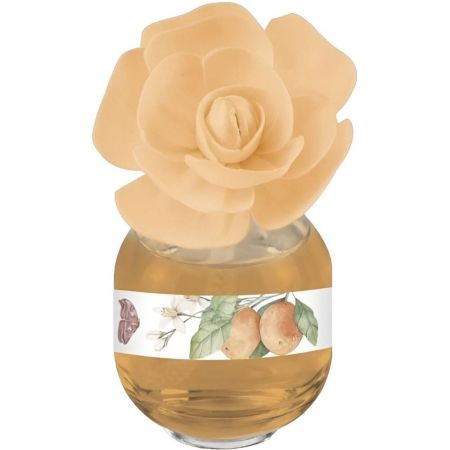 Ambar Agua Fresca De Flor De Azahar Flor Perfumada Flor perfumada para hogar decora con una fragancia cítrica floral +45 días de duración 60 ml