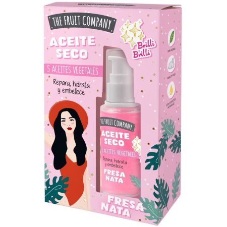 The Fruit Company Aceite Seco Aceite corporal seco con brillo nutre repara y embellece con aroma atrevido y adictivo 40 ml