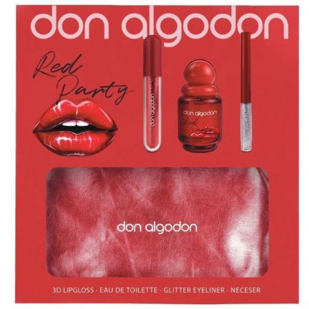 Don Algodon Red Party Estuche Eau de toilette para mujer 30 ml