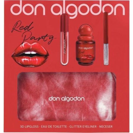 Don Algodon Red Party Estuche Eau de toilette para mujer 30 ml