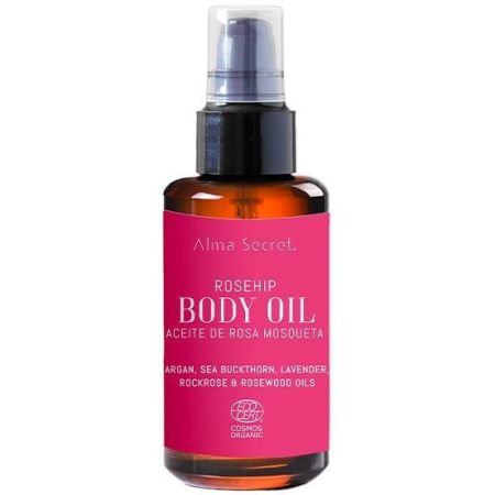 Alma Secret Rosehip Body Oil Aceite de rosa mosqueta y espino amarillo regenerador de cicatrices 100 ml