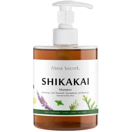 Alma Secret Shikakai Shampoo Champú anticaída revitaliza y regenera para cabello normal o graso 500 ml