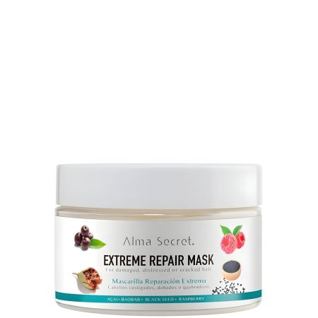 Alma Secret Extreme Repair Mask Mascarilla vegana reparación extrema para cabello castigado o dañado 250 ml